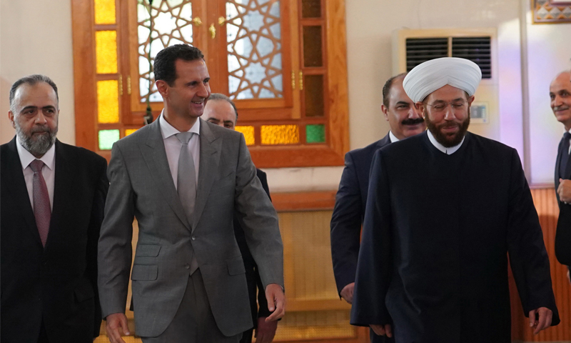 مرسوم جديد لـ بشار الأسد يلغي منصب المفتي العام للجمهورية