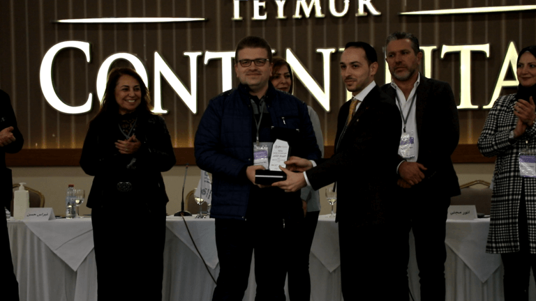 Rozana wins a prize in the competition of 