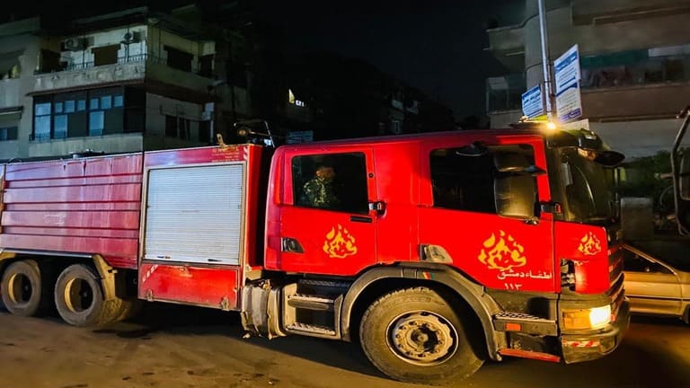 دمشق: حريق يخطف حياة أم و4 أطفال والأب 
