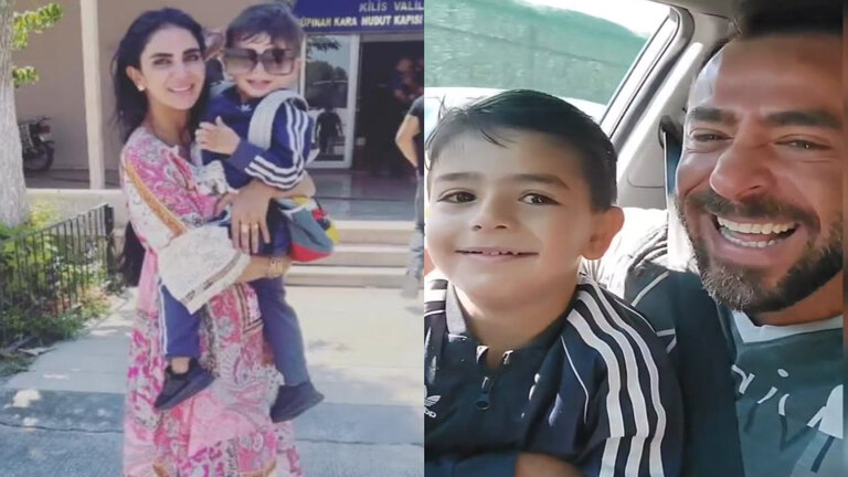 قدم اعتذاراً للسوريين .. زوج أحلام العجارمة ينفي اختطاف ابنه