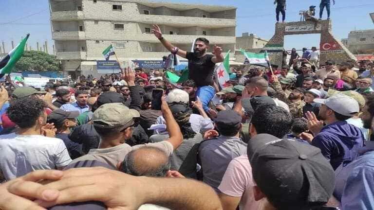 جرابلس: اعتقال أشخاص شاركوا في مظاهرة 
