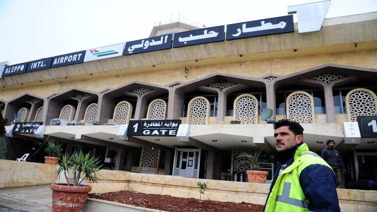 قصف إسرائيلي مزدوج يستهدف مطار حلب الدولي وريف دمشق 
