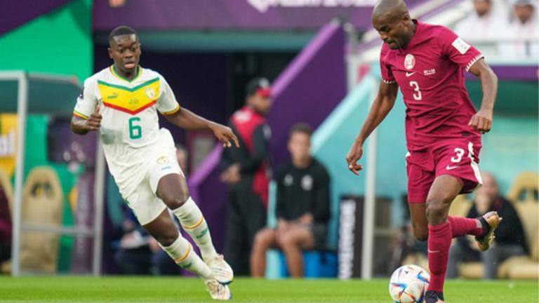 قطر أول المغادرين للمونديال بعد خسارتها أمام السنغال  