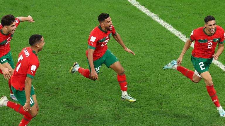  المغرب إلى ربع النهائي بعد فوز تاريخي على إسبانيا