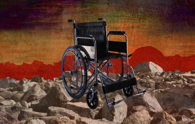 Alone with their disability Stories from under the earthquake