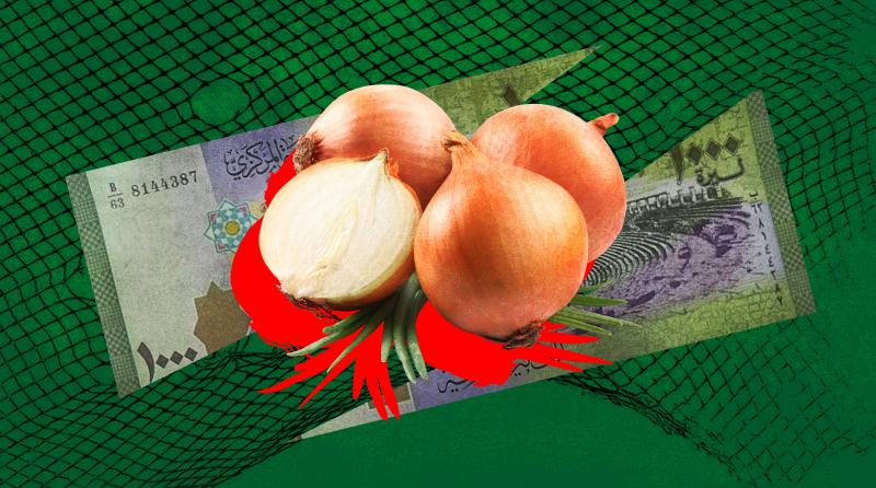 Stored and Imported Onions Worseىn the Suffering of Syrians, Amid Monopolization and Decision-Making Floundering