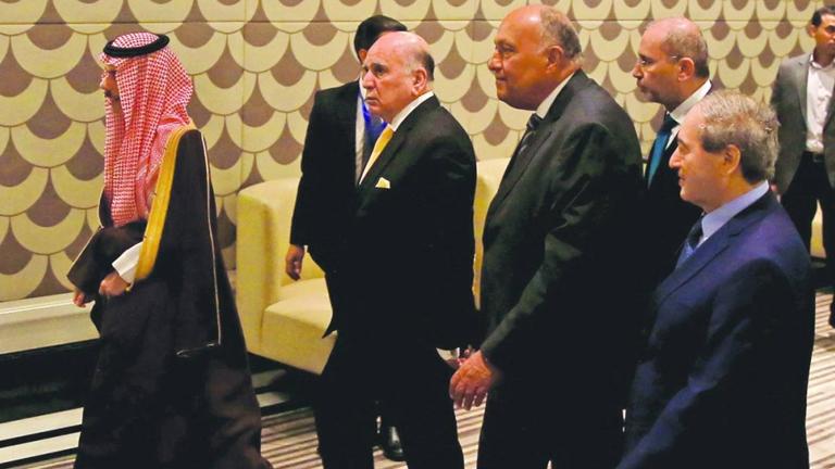 الصفدي: اجتماع عمان هو بداية مسار إنهاء الأزمة السورية  