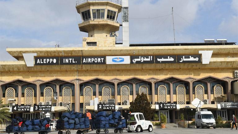 بعد إعادته للعمل بساعات... خروج مطار حلب عن الخدمة بقصف إسرائيلي 