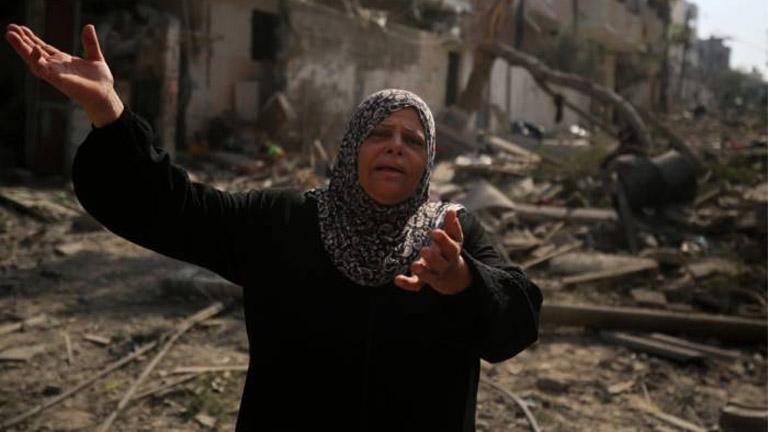 بينهم 2370 طفلاً.. غزة: مقتل 5700 فلسطيني منذ بداية الهجوم الإسرائيلي