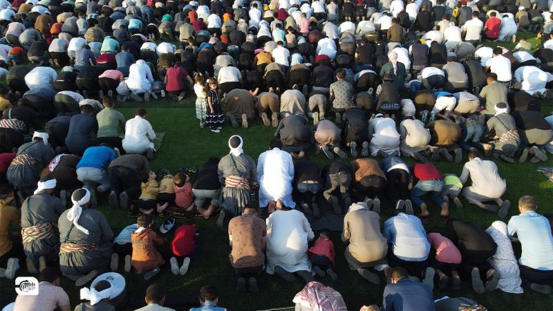 صلاة عيد الأضحى في محافظة إدلب