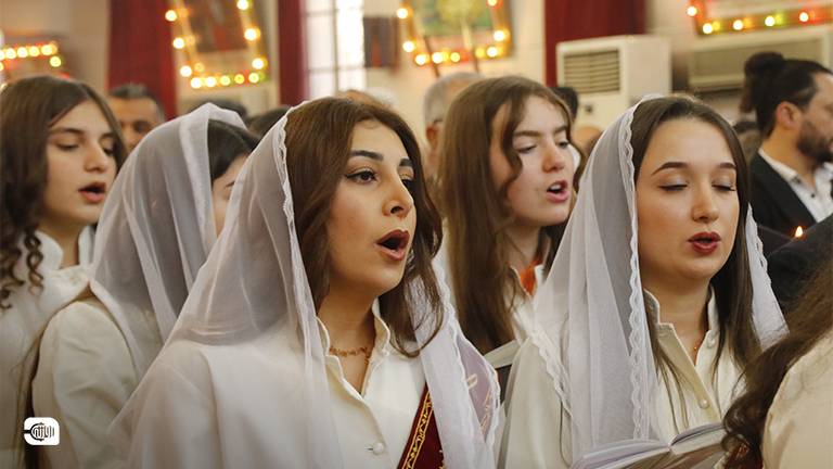 احتفالات عيد الميلاد من مدينة القامشلي والحسكة