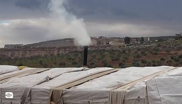 مخيمات النزوح في إدلب: وفاة 3 أشقّاء اختناقاً بمدفأة الفحم