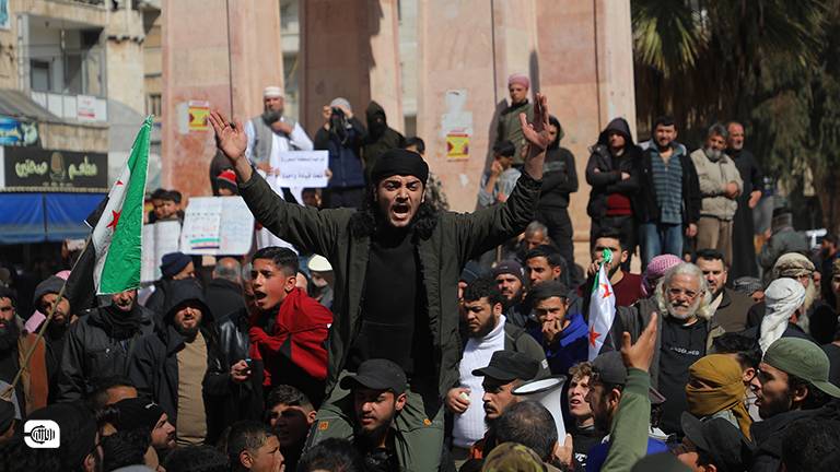 مظاهرات في إدلب.. 