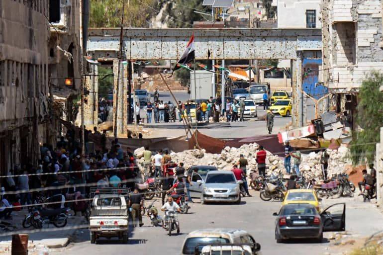قتلى باشتباكات مجموعتين في درعا بعد تبادل اتهامات بتفجير عبوة ناسفة