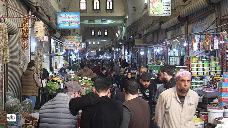 الاجواء الرمضانية  في مدينة أعزاز
