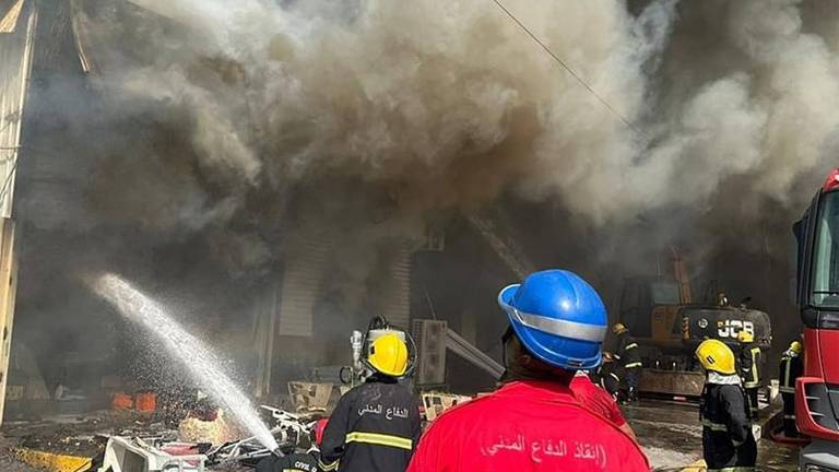 مقتل أربعة عمال سوريين في حريق بالعاصمة العراقية بغداد