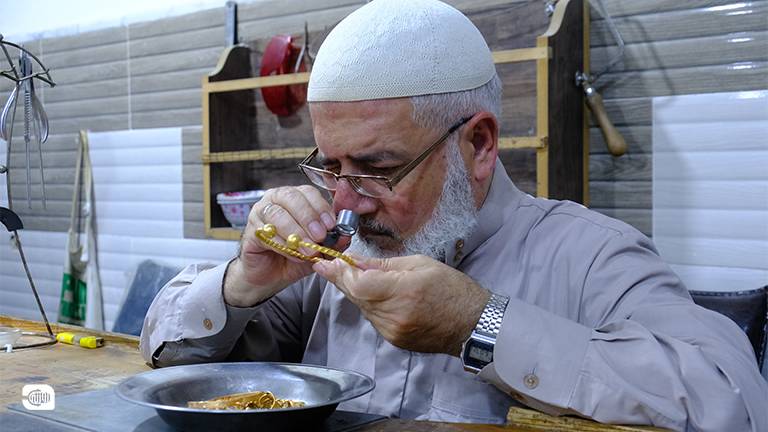 أقدم صائغ في إدلب