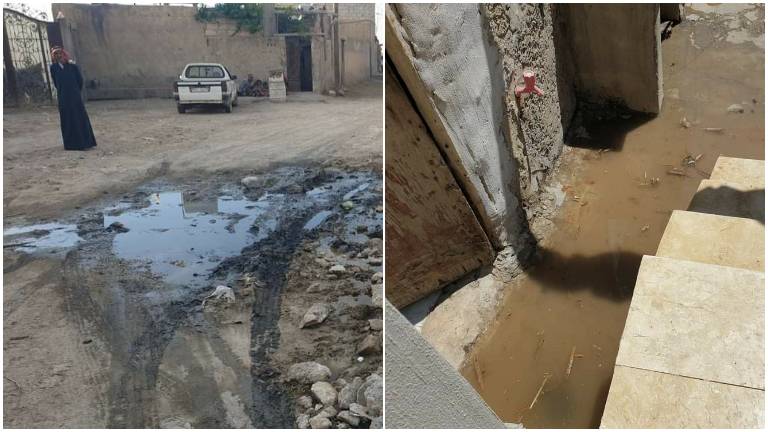 سكان في الرقة: بيوتنا تغرق بمياه الصرف الصحي!