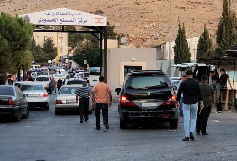 لبنان: إسرائيل تقصف معبر المصنع الحدودي مع سوريا