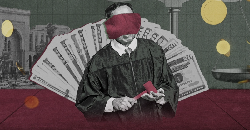 Judges and lawyers twist facts and cases for bribes