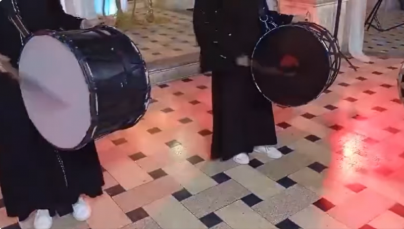 Women face hate speech and lawsuit over drum performance at a wedding in Idlib