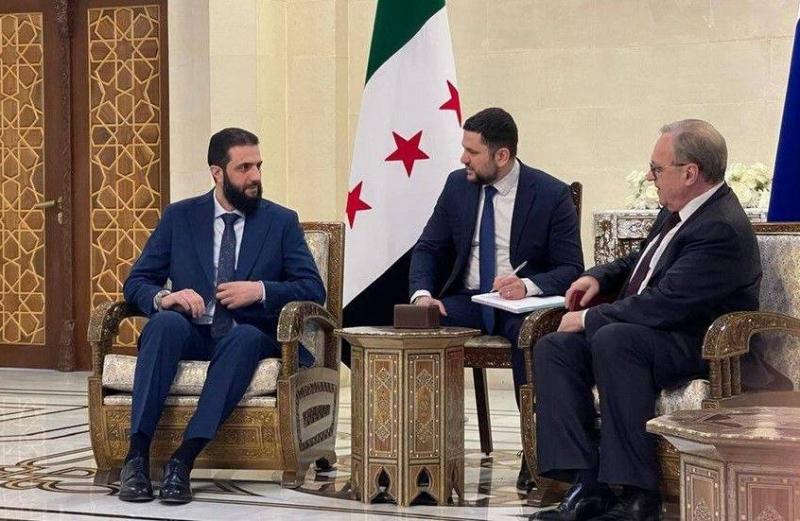 الشرع وبوغدانوف ناقشا العدالة الانتقالية وإعادة الإعمار في سوريا!
