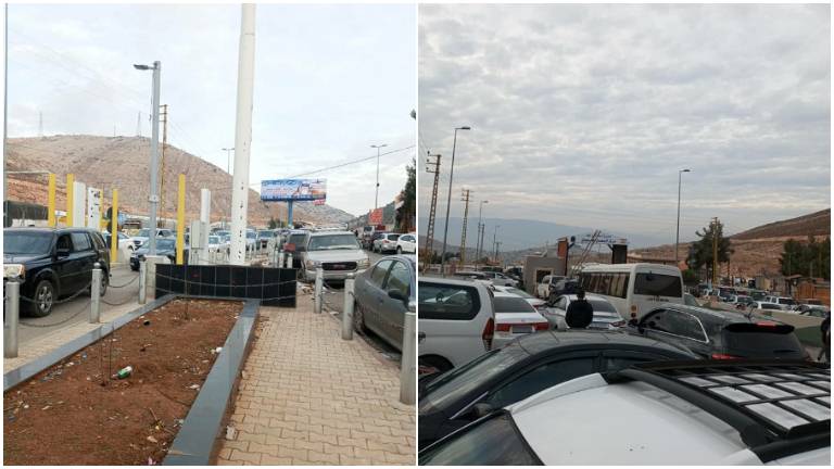 لبنان.. إغلاق معبر المصنع الحدودي أمام سائقي السيارات السورية العامة