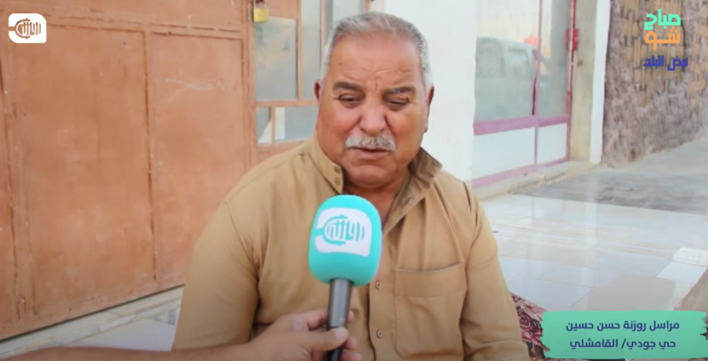 نقص في مادة الخبز في حي جودي بالقامشلي