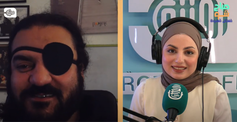 مخرج سوري يعرض أعماله الفنية لأول مرة في مدينته حمص