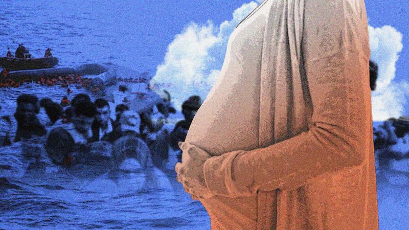 لبنان.. رحلة امرأة حامل من بين الأنقاض إلى قوارب الموت!
