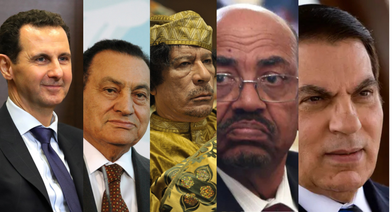 بين الهرب والبسطرمة والاغتصاب، نهايات صادمة للرؤساء العرب