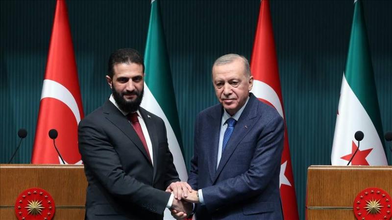 أردوغان يصف زيارة الشرع إلى تركيا بـ