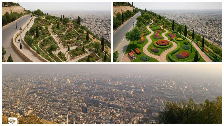 جبل قاسيون يعود إلى الواجهة.. صور الذكاء الاصطناعي تسبق إعادة التأهيل