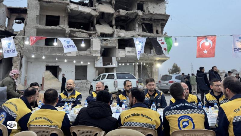إفطار في حي القابون بدمشق‎
