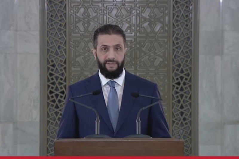 الشرع في أول كلمة بعد رفع العقوبات: بدأنا العمل لبناء سوريا