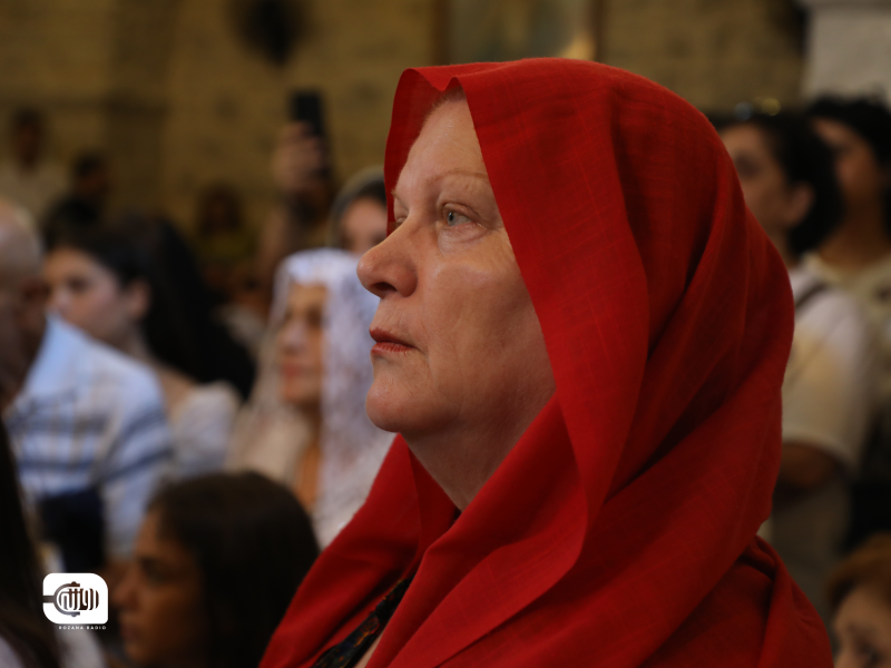 افتتاح كنيسة القديسة آنا في جسر الشغور