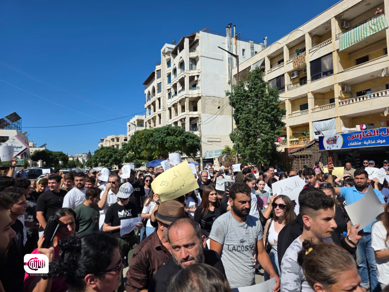 وقفة تضامنية  مع الطفل المخطوف محمد حيدر
