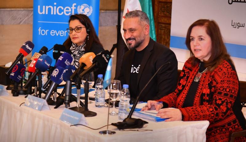 قيس الشيخ نجيب أول سفير لليونيسيف في سوربا لتعزيز حقوق الأطفال