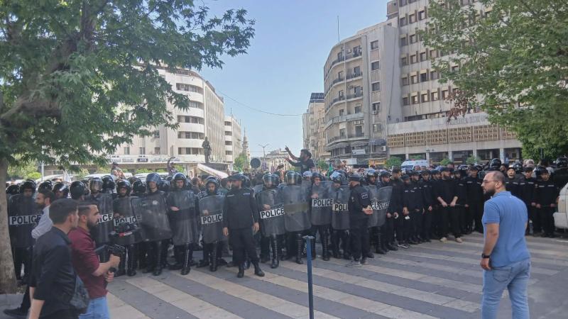 بعد توثيق تجاوزات في اعتصام دمشق… حراك 