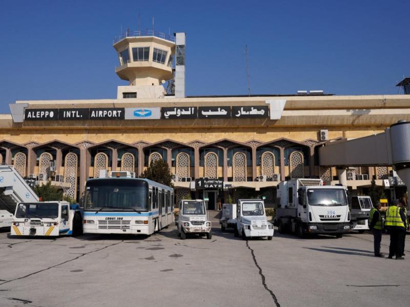 Fire Trucks and Ground Vehicles at Damascus and Aleppo Airports: What Images Reveal