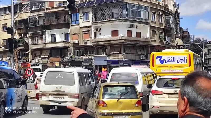 باصات الكهرباء بدمشق… 