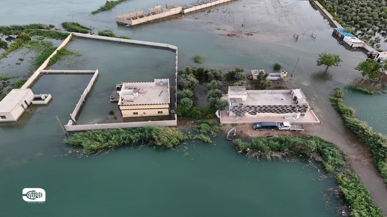 Euphrates Floods Devastate Crops and Displace Thousands in Eastern Syria
