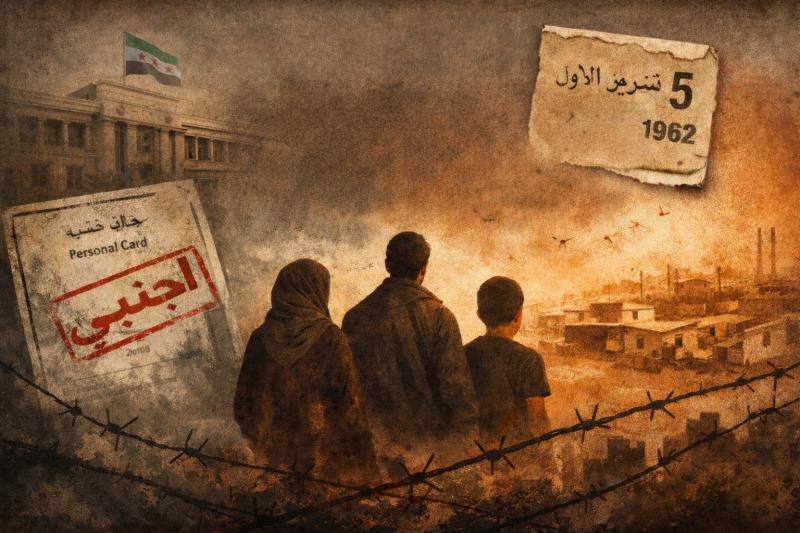 Administrative Error or Long-Term Policy? How Syria’s Statelessness Crisis Began in 1962