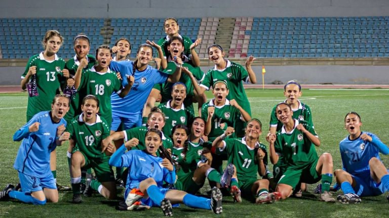 ناشئات سوريا يواجهن المنتخب الفلسطيني وعينهن على نهائي غرب آسيا