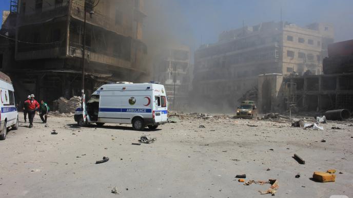 A Doctor In Aleppo: Break Into What Remains Of neighborhoods will be on 
