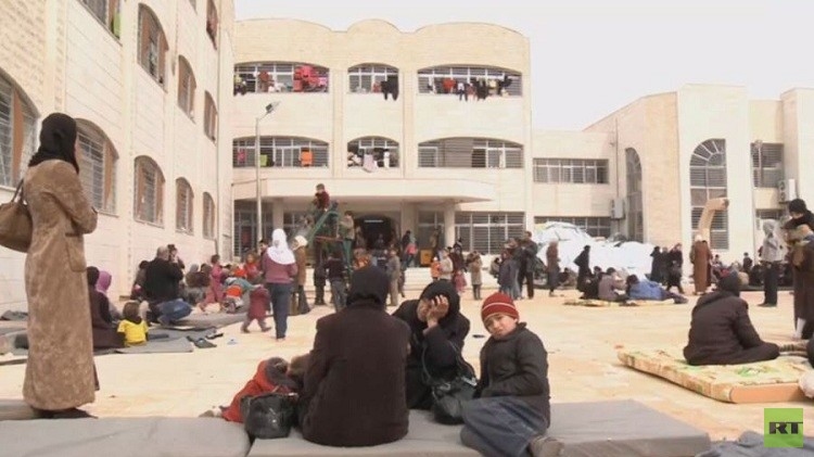 Displaced people from Eastern Ghouta ... from cellars during the siege to humiliation in refuge centers