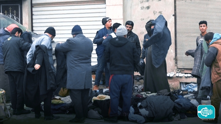Second-hand clothes, The only option left for displaced Syrians