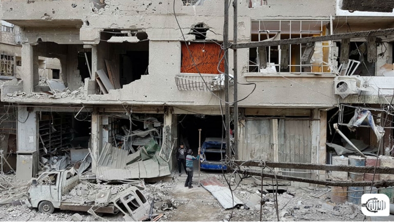 Shelters and basements... the only escape from death in Eastern Ghouta