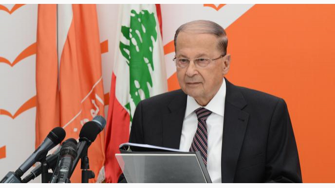 Aoun in his First Speech: We will Bring Syrians Back to Their Country!