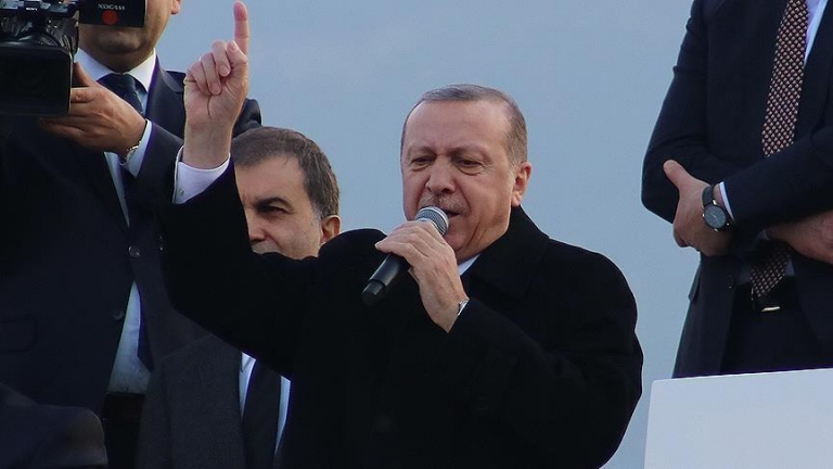 أردوغان: تركيا ستتقدم على طول الحدود مع سوريا بعد عملية عفرين